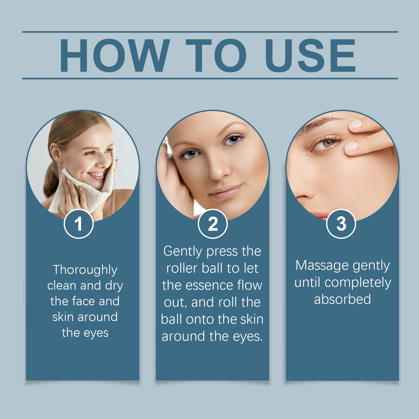 West Month Moisturizing Eye Cream, Moisturizing Skin Lines And Gloss Skin Care Massage Eye Cream