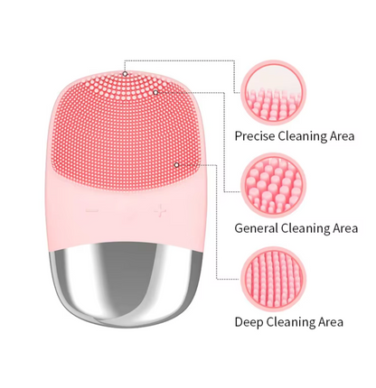 Ultrasonic Silicone Face Cleaner