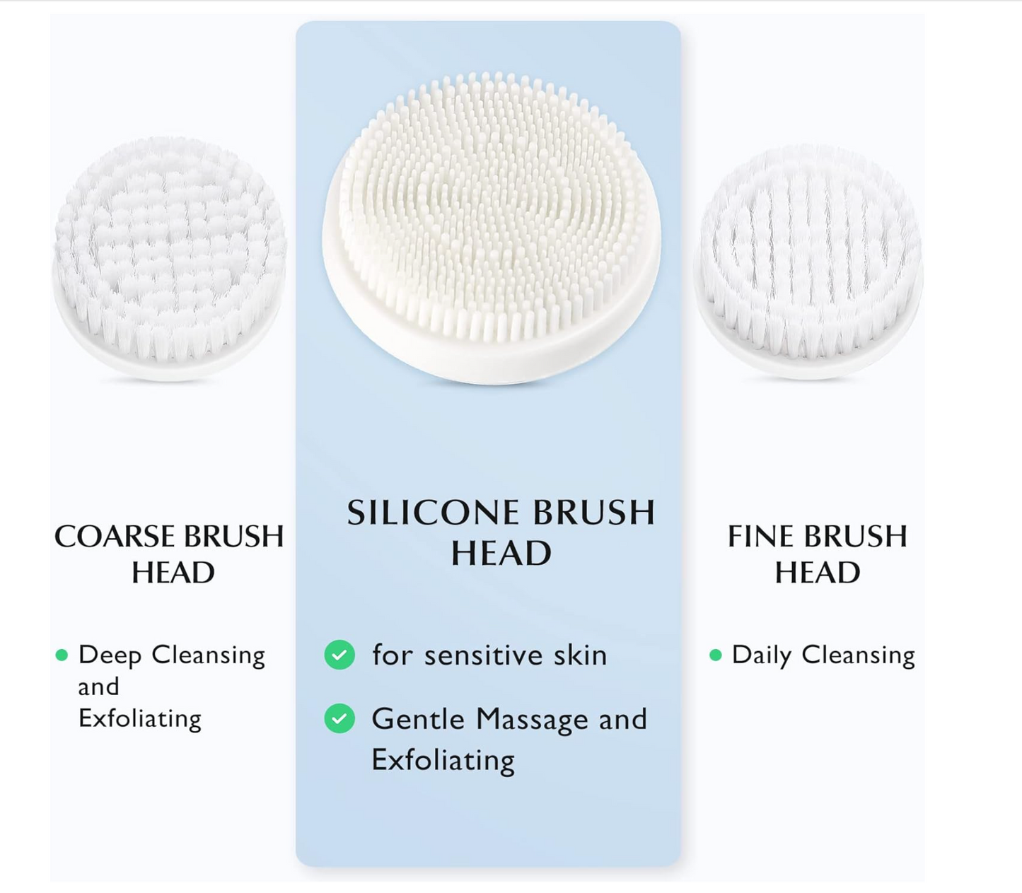 Silicone Facial Cleansing Brush